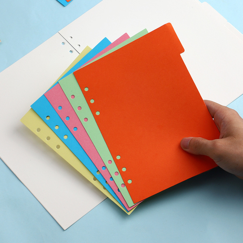 Tab Divider A4 - Tabbed Index Dividers For Binder A4
