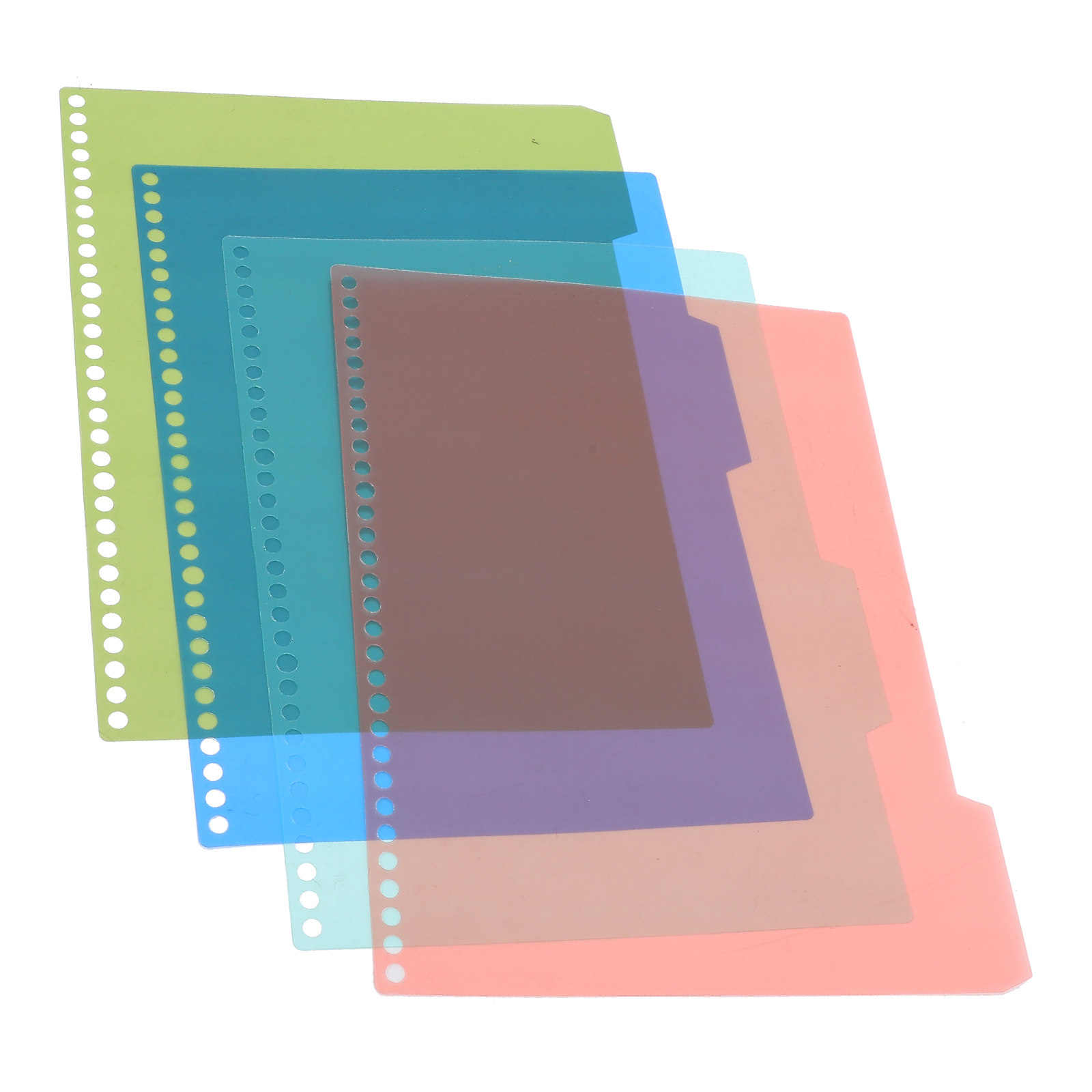 Tab Divider A4 - 4Sets Premium Plastic Binder Tabs Index