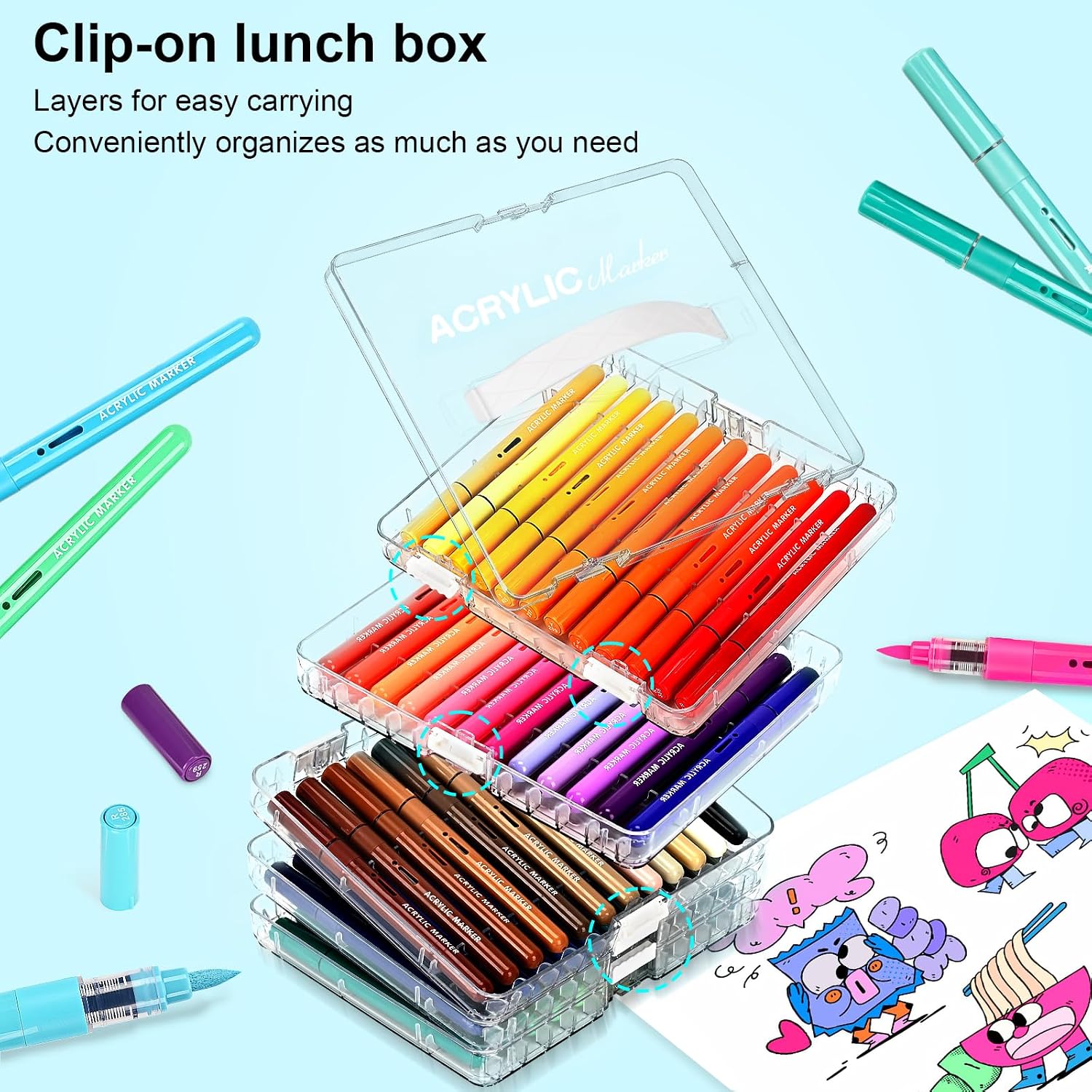 Acrylic Paint Art Marker Pen 1 - Copic Marker Classic ulasan dan harga