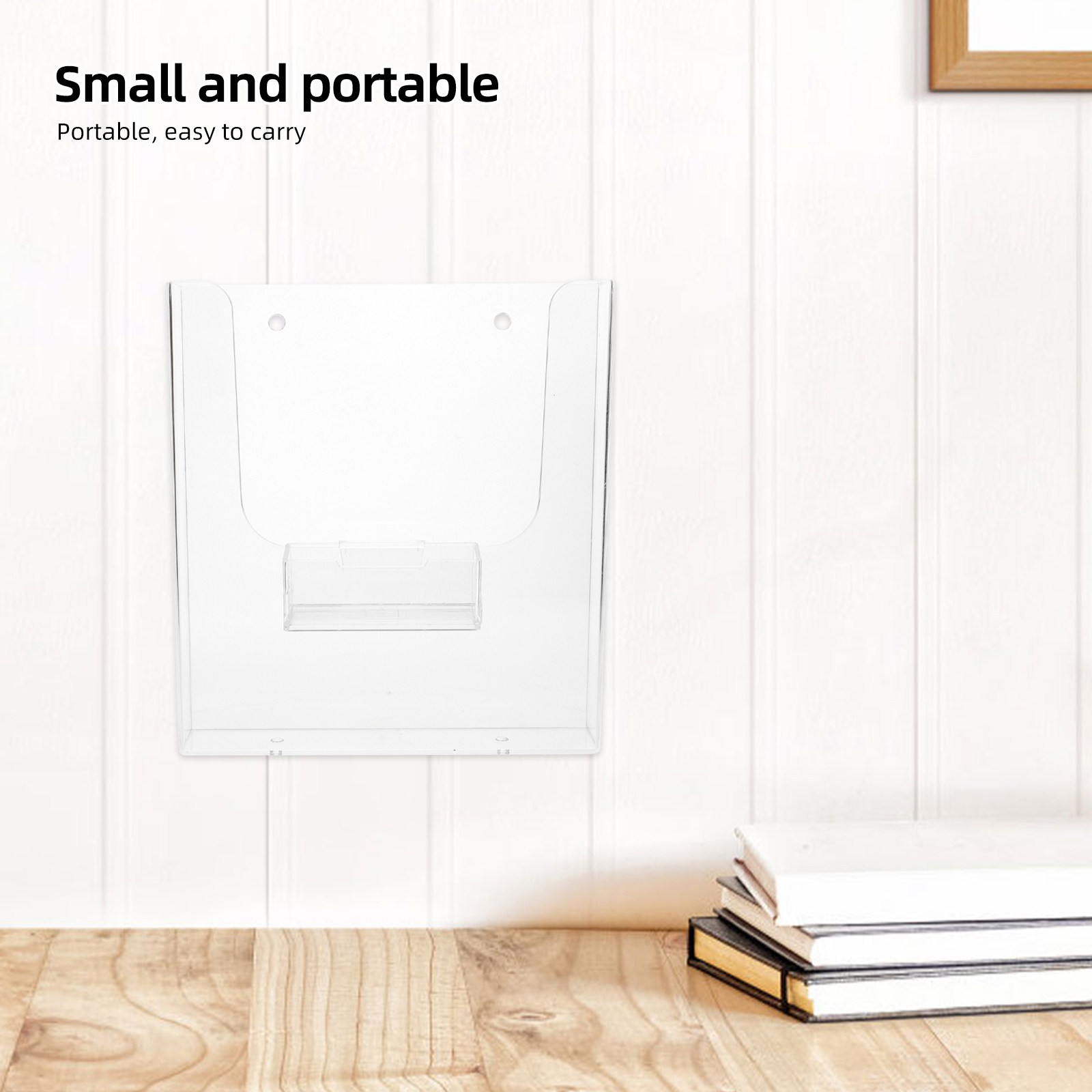 Acrylic A4 Magazine Holder Han - Magazine Holder Rack ulasan dan harga