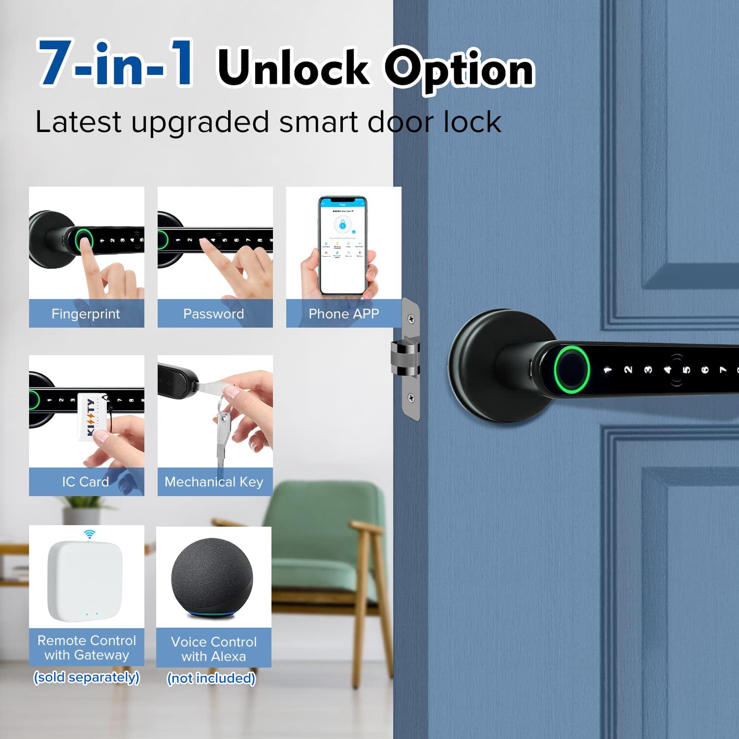 Smart Fingerprint Door Lock Ha - Letter Opener Brass ulasan dan harga
