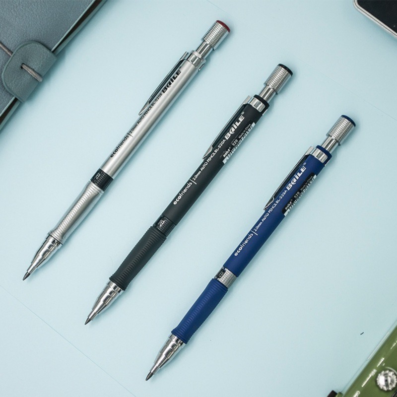 2-9PCS Mechanical Pencil Set 2 - Staedtler Pencil Lumocolor ulasan dan harga