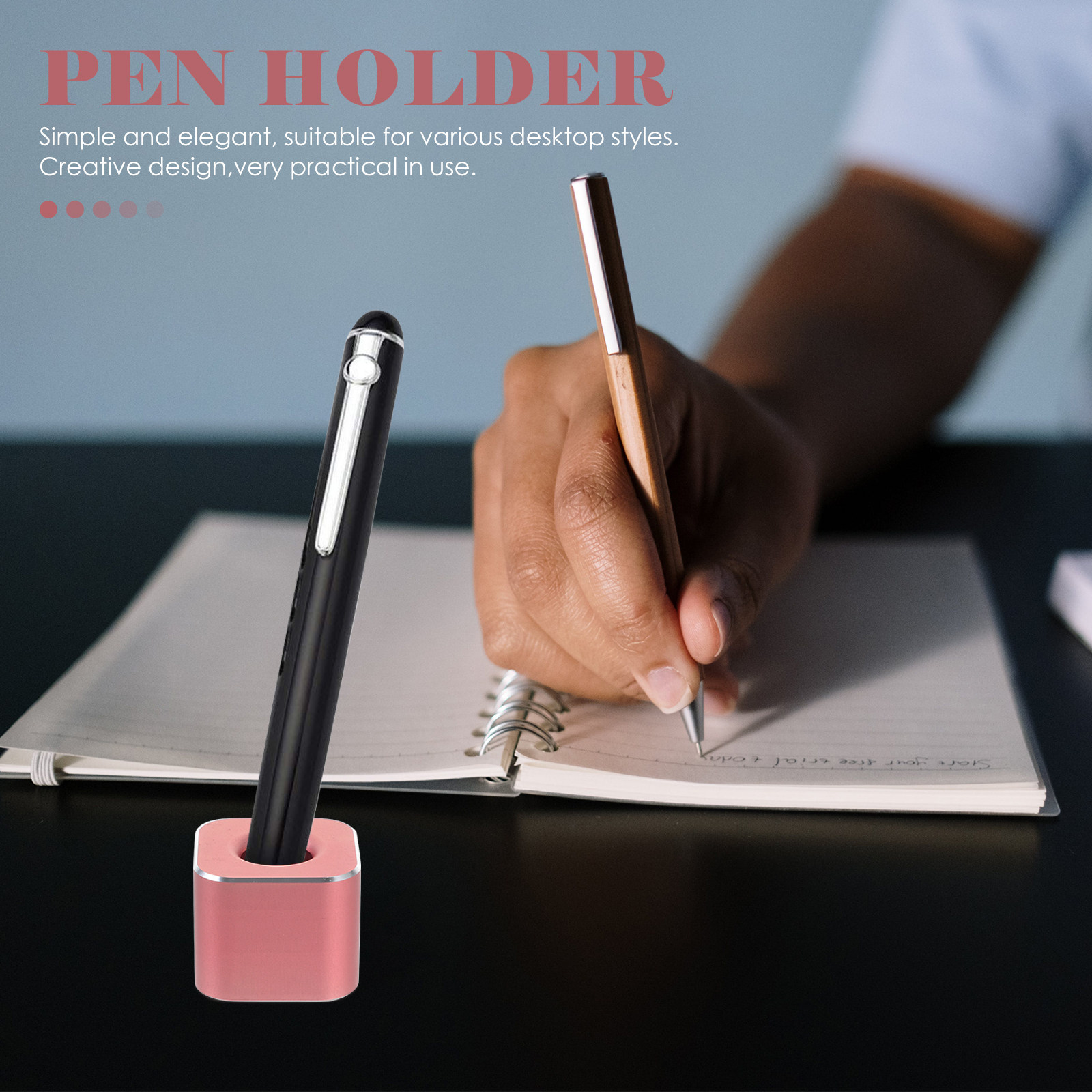 Aluminum Alloy Metal Pen Holde - Pen Rest Single ulasan dan harga