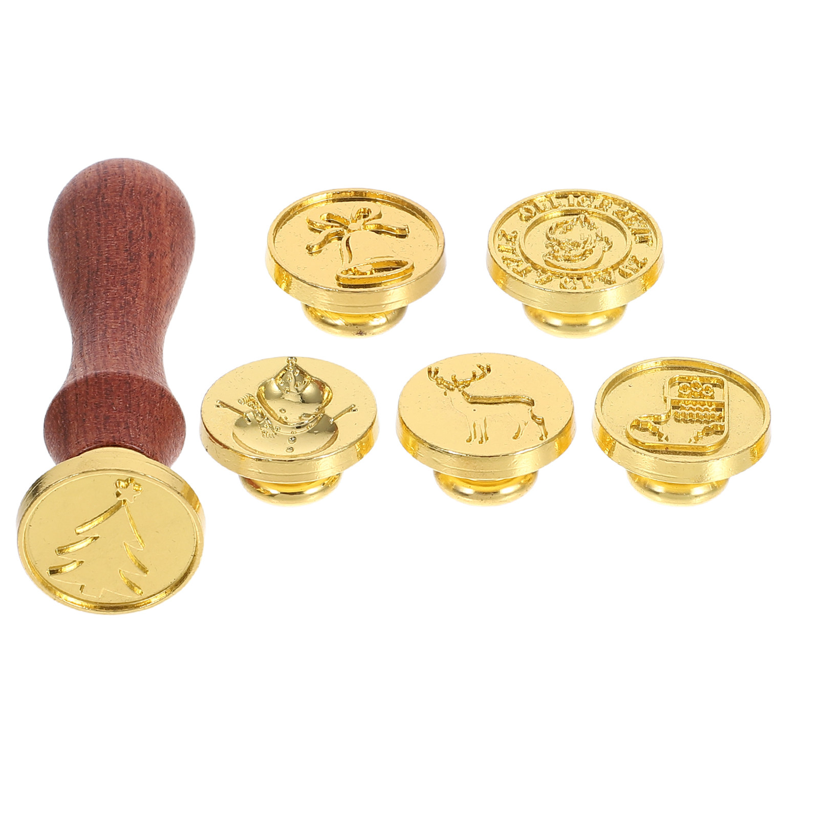 1 Set Vintage Wax Seal Stamp K - Wax Seal Stamp Set ulasan dan harga