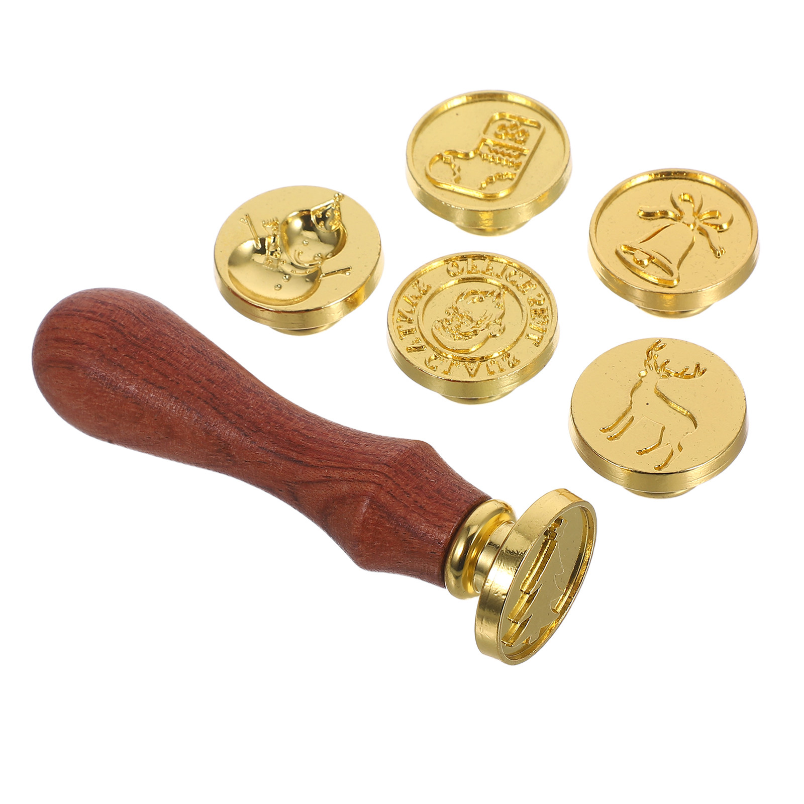 1 Set Vintage Wax Seal Stamp K - Wax Seal Stamp Set ulasan dan harga